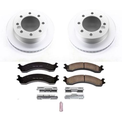 Picture of Power Stop 00 - 02 Dodge Ram 2500 Front Z17 Evolution Geomet Coated Brake Kit