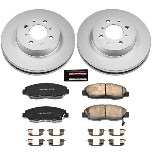 Picture of Power Stop 96 - 05 Honda Civic Front Z17 Evolution Geomet Coated Brake Kit