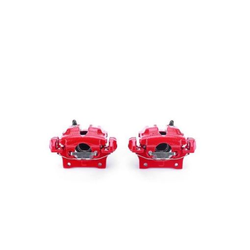 Picture of Power Stop 2006 BMW 325i Rear Red Calipers wBrackets - Pair