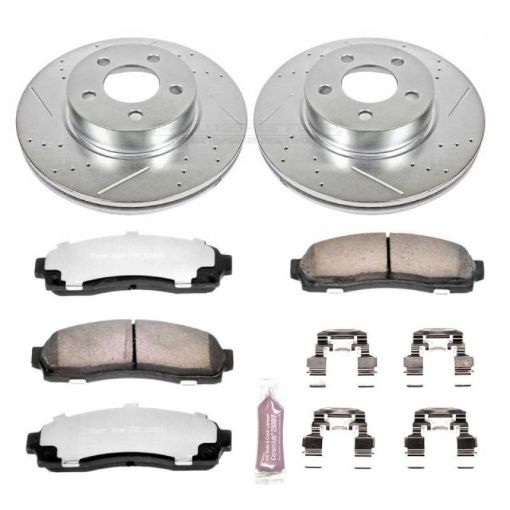 Picture of Power Stop 01 - 03 Ford Explorer Sport Front Z36 Truck Tow Brake Kit