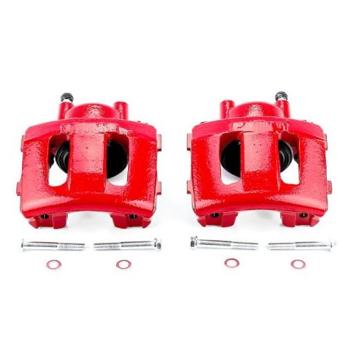 Picture of Power Stop 90 - 01 Jeep Cherokee Front Red Calipers wo Brackets - Pair