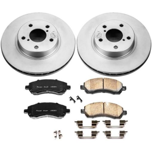 Picture of Power Stop 97 - 01 Subaru Impreza Front Z17 Evolution Geomet Coated Brake Kit