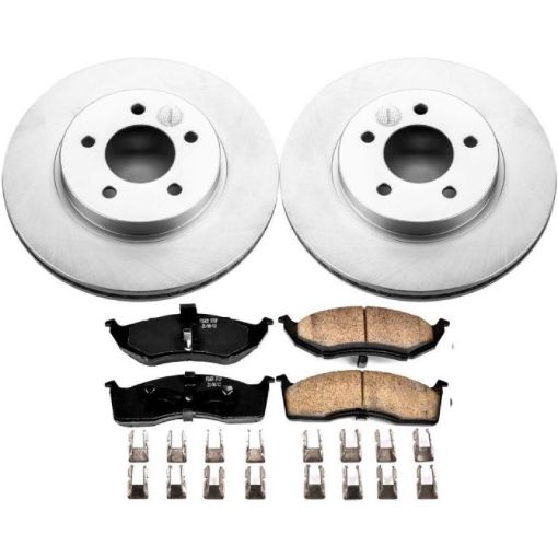 Picture of Power Stop 98 - 04 Chrysler Concorde Front Z17 Evolution Geomet Coated Brake Kit