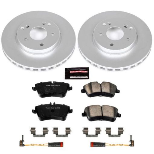 Picture of Power Stop 02 - 05 Mercedes - Benz C230 Front Z23 Evolution Sport Coated Brake Kit
