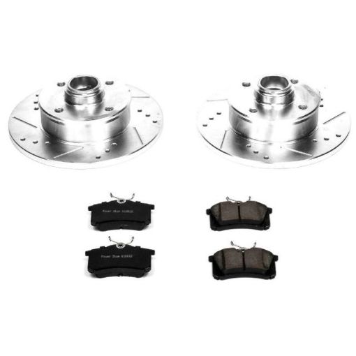 Picture of Power Stop 99 - 02 Volkswagen Cabrio Rear Z23 Evolution Sport Brake Kit
