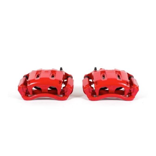 Picture of Power Stop 05 - 12 Ford F - 350 Super Duty Front Red Calipers wBrackets - Pair