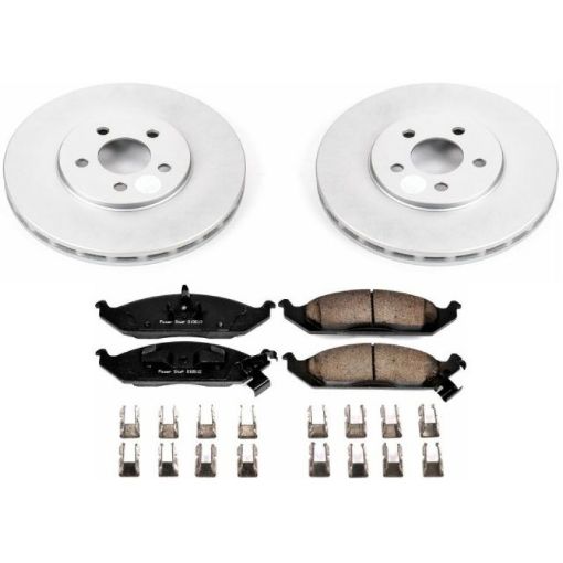 Picture of Power Stop 95 - 00 Chrysler Cirrus Front Z17 Evolution Geomet Coated Brake Kit