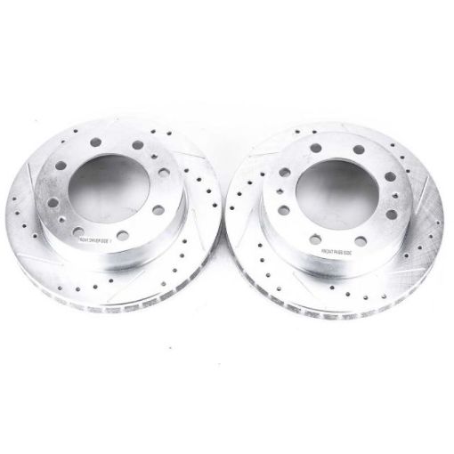 Picture of Power Stop 00 - 05 Cadillac DeVille Front Evolution Drilled Slotted Rotors - Pair
