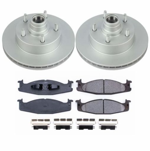 Picture of Power Stop 94 - 01 Ford E - 150 Front Z17 Evolution Geomet Coated Brake Kit