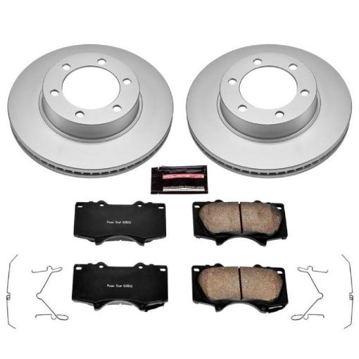 Picture of Power Stop 01 - 07 Toyota Sequoia Front Z17 Evolution Geomet Coated Brake Kit
