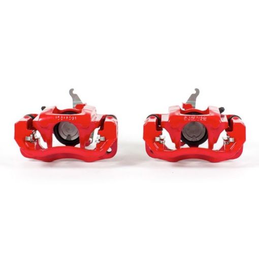 Picture of Power Stop 09 - 11 Dodge Journey Rear Red Calipers wBrackets - Pair