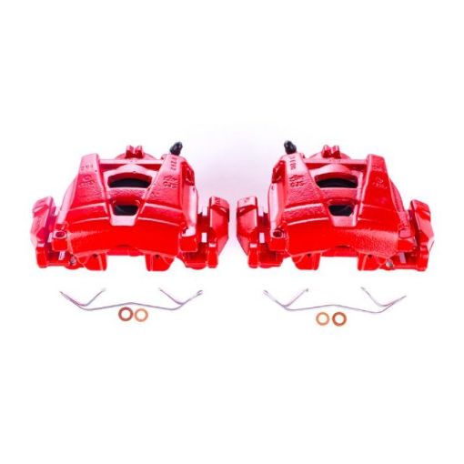 Picture of Power Stop 15 - 18 Audi Q3 Front Red Calipers wBrackets - Pair