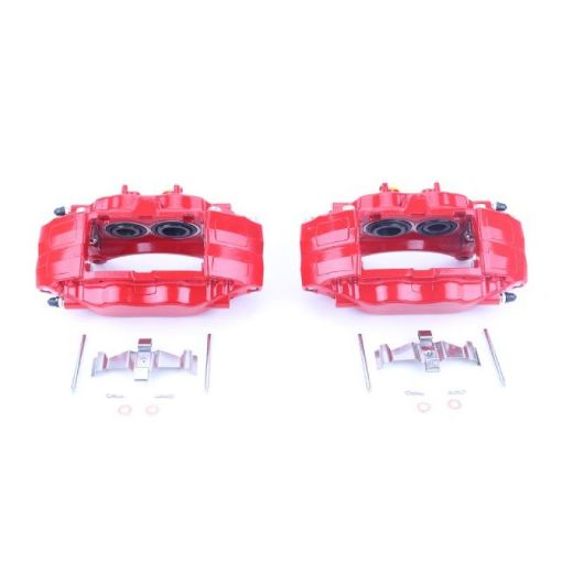 Picture of Power Stop 04 - 14 Subaru Impreza Front Red Calipers wo Brackets - Pair
