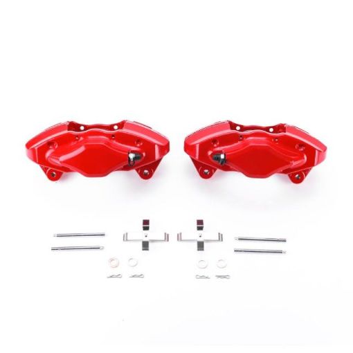 Picture of Power Stop 08 - 14 Subaru Impreza Rear Red Calipers wo Brackets - Pair