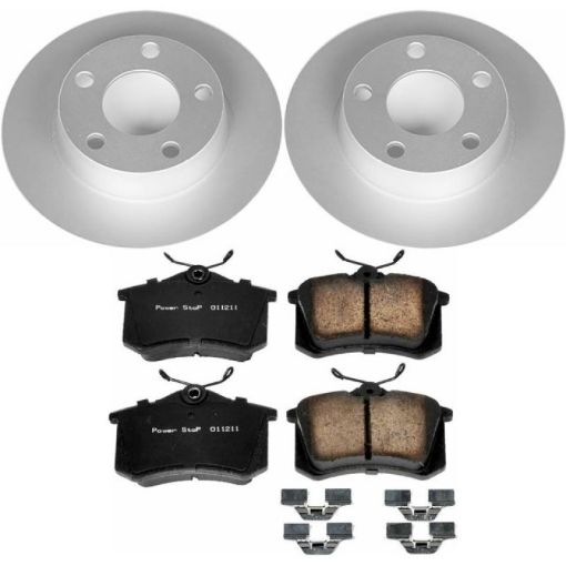 Picture of Power Stop 98 - 04 Audi A6 Quattro Rear Z23 Evolution Sport Coated Brake Kit