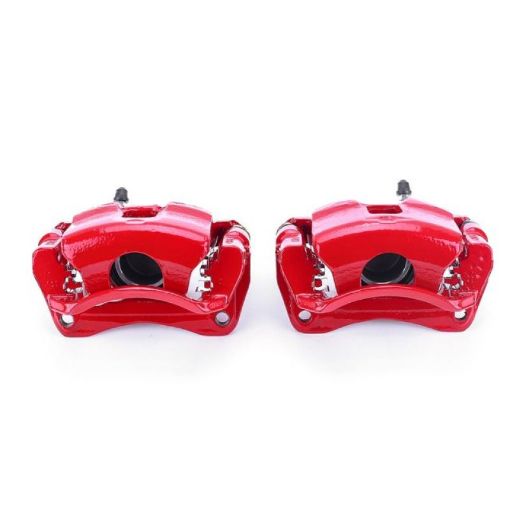 Picture of Power Stop 98 - 02 Chevrolet Prizm Front Red Calipers wBrackets - Pair