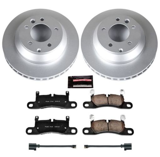 Picture of Power Stop 11 - 18 Porsche Cayenne Rear Z23 Evolution Sport Coated Brake Kit
