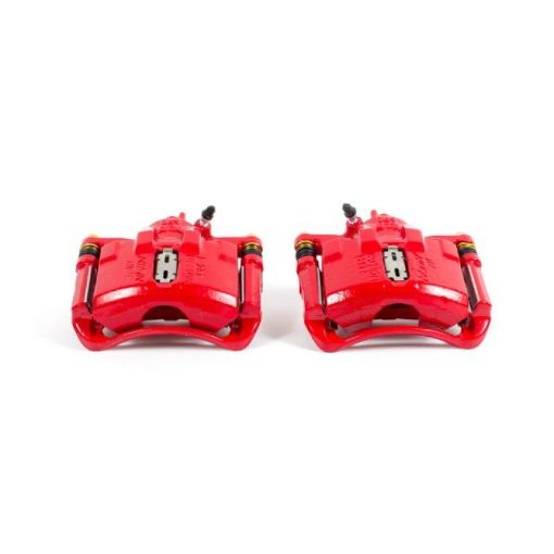 Picture of Power Stop 90 - 93 Honda Accord Front Red Calipers wBrackets - Pair