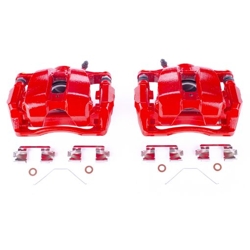 Picture of Power Stop 13 - 18 Acura RDX Front Red Calipers wBrackets - Pair