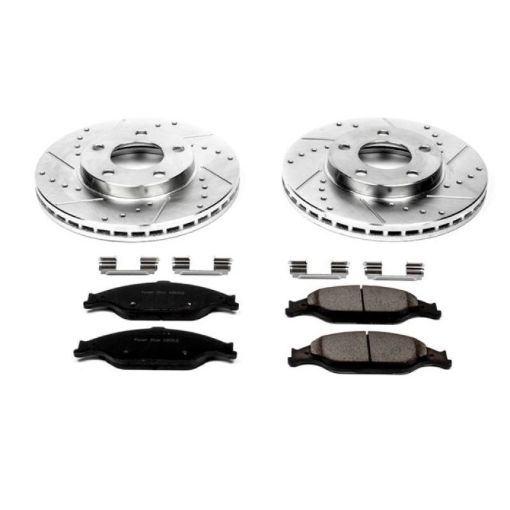 Picture of Power Stop 99 - 04 Ford Mustang Front Z23 Evolution Sport Brake Kit