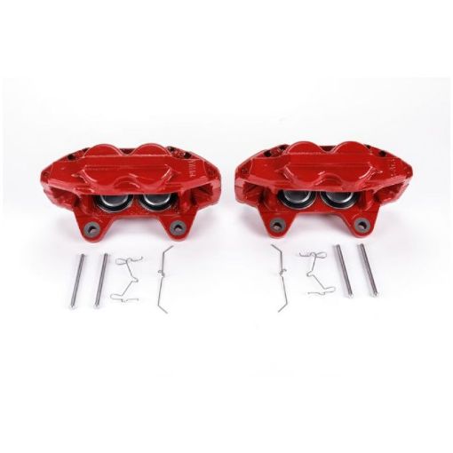 Picture of Power Stop 10 - 15 Lexus GX460 Front Red Calipers wo Brackets - Pair