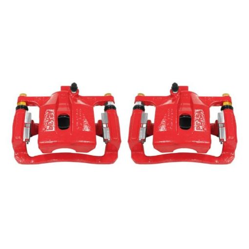 Picture of Power Stop 06 - 10 Hummer H3 Rear Red Calipers wBrackets - Pair