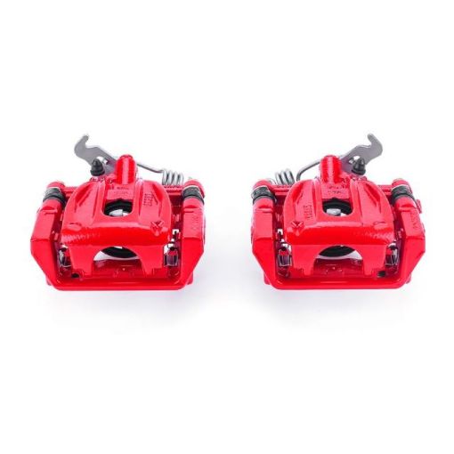 Picture of Power Stop 05 - 07 Ford Five Hundred Rear Red Calipers wBrackets - Pair