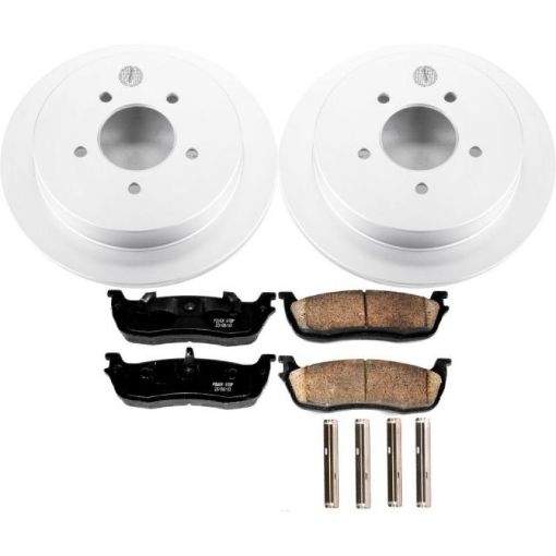 Picture of Power Stop 97 - 00 Ford Expedition Rear Z17 Evolution Geomet Coated Brake Kit