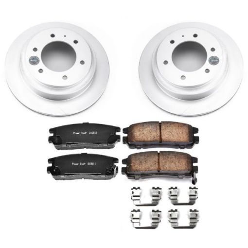 Picture of Power Stop 96 - 99 Acura SLX Rear Z17 Evolution Geomet Coated Brake Kit