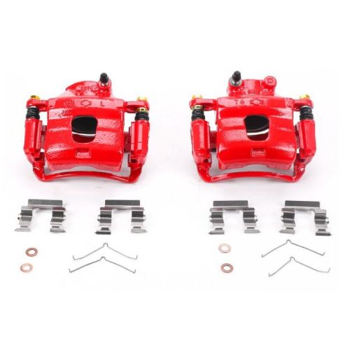 Picture of Power Stop 96 - 99 Infiniti I30 Front Red Calipers wBrackets - Pair