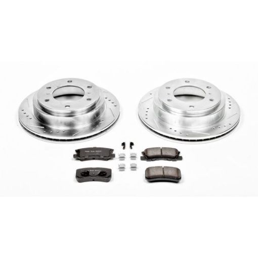 Picture of Power Stop 01 - 06 Mitsubishi Montero Rear Z23 Evolution Sport Brake Kit