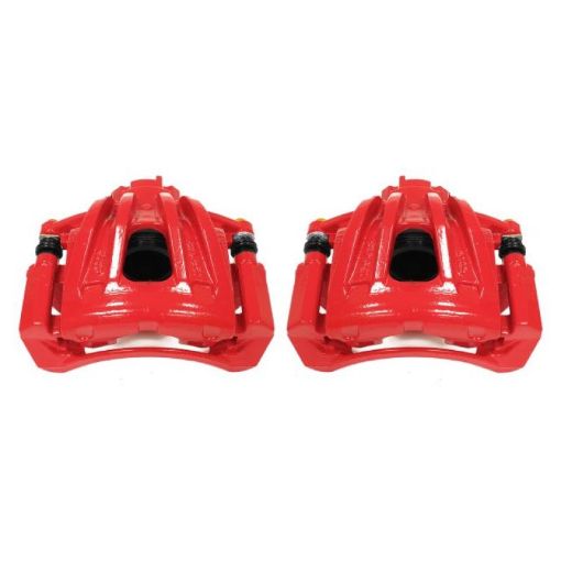 Picture of Power Stop 02 - 07 Jeep Liberty Front Red Calipers wBrackets - Pair