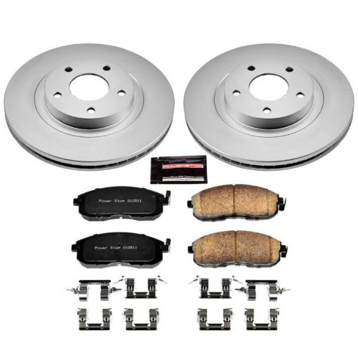 Picture of Power Stop 02 - 04 Infiniti I35 Front Z17 Evolution Geomet Coated Brake Kit