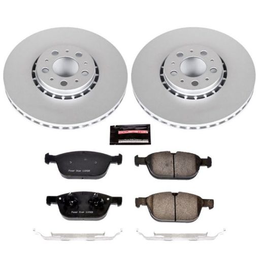 Picture of Power Stop 03 - 14 Volvo XC90 Front Z23 Evolution Sport Coated Brake Kit