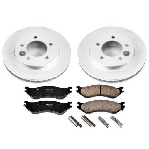 Picture of Power Stop 97 - 02 Ford Expedition Front Z17 Evolution Geomet Coated Brake Kit
