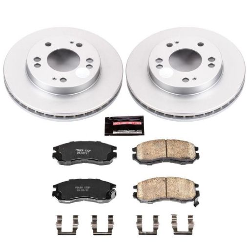 Picture of Power Stop 95 - 05 Chrysler Sebring Front Z17 Evolution Geomet Coated Brake Kit