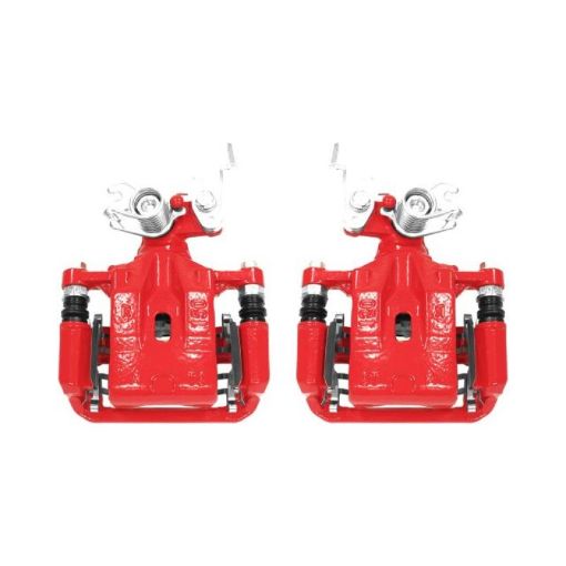 Picture of Power Stop 06 - 12 Ford Fusion Rear Red Calipers wBrackets - Pair