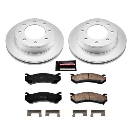 Picture of Power Stop 01 - 03 Chevrolet Silverado 1500 HD Rear Z17 Evolution Geomet Coated Brake Kit