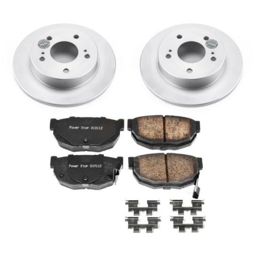 Picture of Power Stop 94 - 98 Nissan 240SX Rear Z17 Evolution Geomet Coated Brake Kit