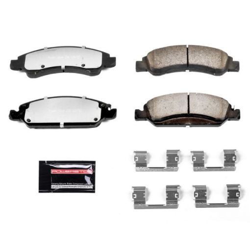 Picture of Power Stop 06 - 18 Chevrolet Silverado 1500 Front Z36 Truck Tow Brake Pads wHardware