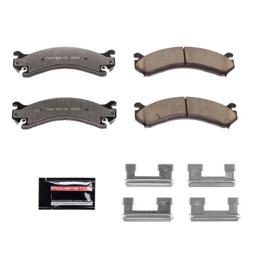 Picture of Power Stop 01 - 06 Chevrolet Silverado 3500 Rear Z36 Truck Tow Brake Pads wHardware