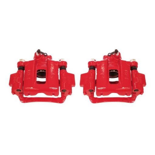 Picture of Power Stop 03 - 09 Toyota 4Runner Rear Red Calipers wBrackets - Pair