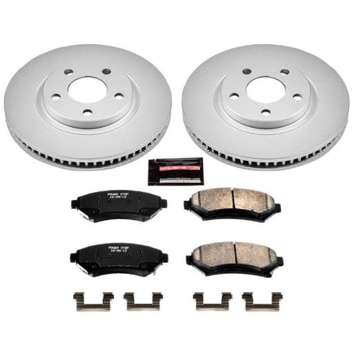 Picture of Power Stop 00 - 04 Buick LeSabre Front Z17 Evolution Geomet Coated Brake Kit