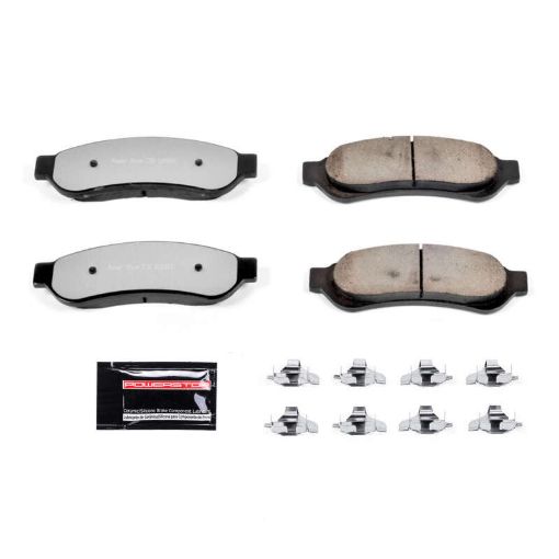 Picture of Power Stop 07 - 10 Ford F - 250 Super Duty Rear Z36 Truck Tow Brake Pads wHardware