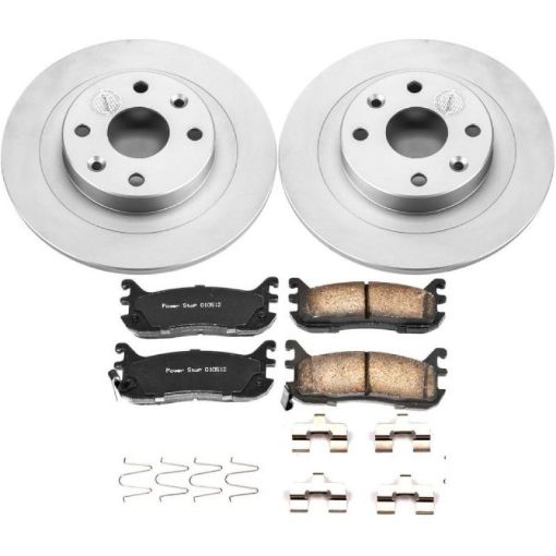Picture of Power Stop 97 - 03 Ford Escort Rear Z17 Evolution Geomet Coated Brake Kit