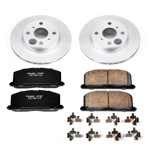 Picture of Power Stop 96 - 98 Toyota Paseo Front Z17 Evolution Geomet Coated Brake Kit