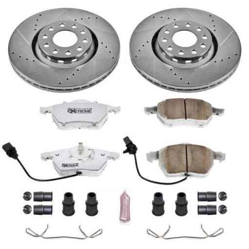 Picture of Power Stop 02 - 05 Audi A4 Front Z26 Street Warrior Brake Kit