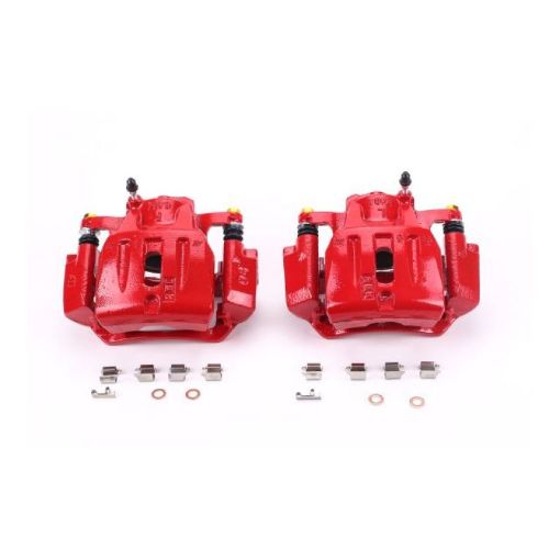 Picture of Power Stop 01 - 07 Toyota Highlander Front Red Calipers wBrackets - Pair