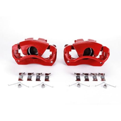 Picture of Power Stop 13 - 17 Lexus ES300h Front Red Calipers wBrackets - Pair