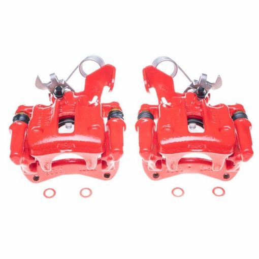 Picture of Power Stop 96 - 01 Audi A4 Quattro Rear Red Calipers - Pair